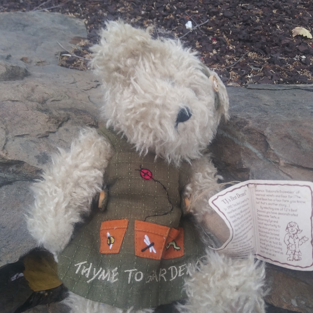 Smaller hinged Boyds Bear